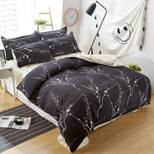 Load image into Gallery viewer, Bedding Set Fashion house  luxury bed cover sheet Pillowcase Wavy stripes Home textile  Family Bed Linens  High Quality