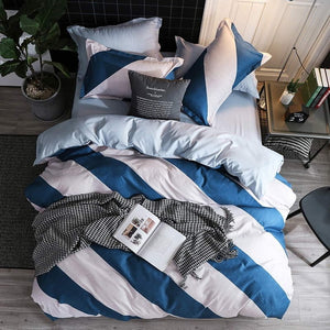 Bedding Set luxury Pink love 2/3/4pcs Family Set Sheet Duvet Cover Pillowcase Boy Room flat sheet, No filler 2019 bed set