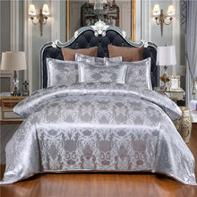 Load image into Gallery viewer, Luxury Jacquard Bedding set Single Queen King Size Duvet Cover Set Bed Linen Quilt Cover